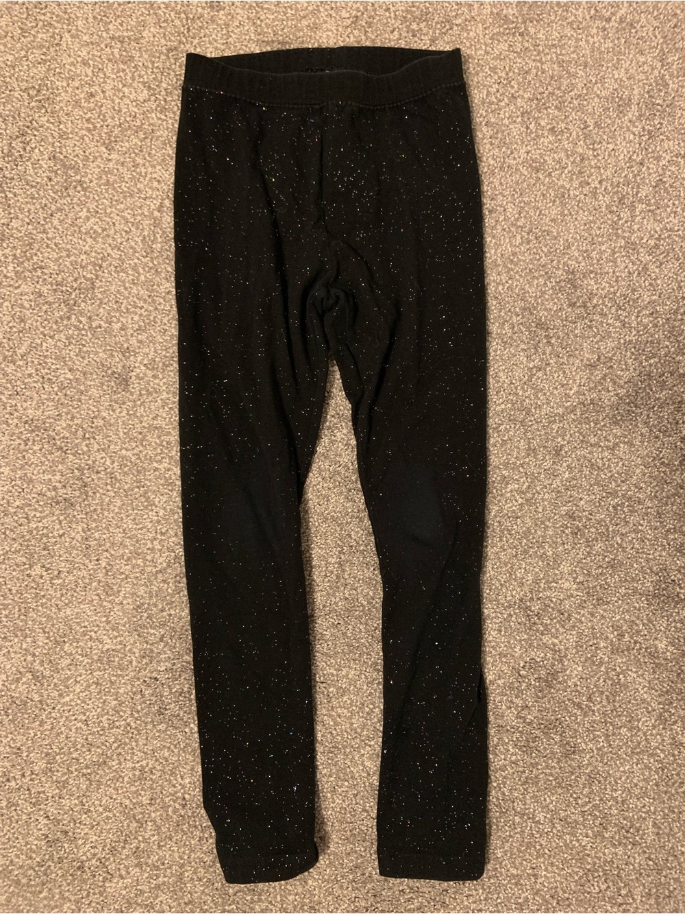 Black Sparkle Leggings
